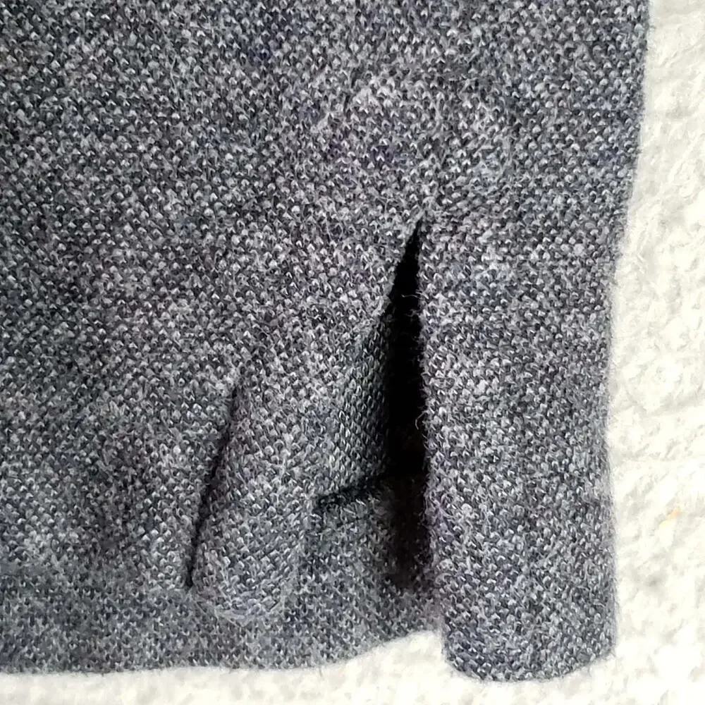 Polo Ralph Lauren Quarter Zip Sweater Gray Blue Men’s Size Large L Knit